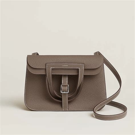 hermes halzan 25 bag|hermes halzan mini.